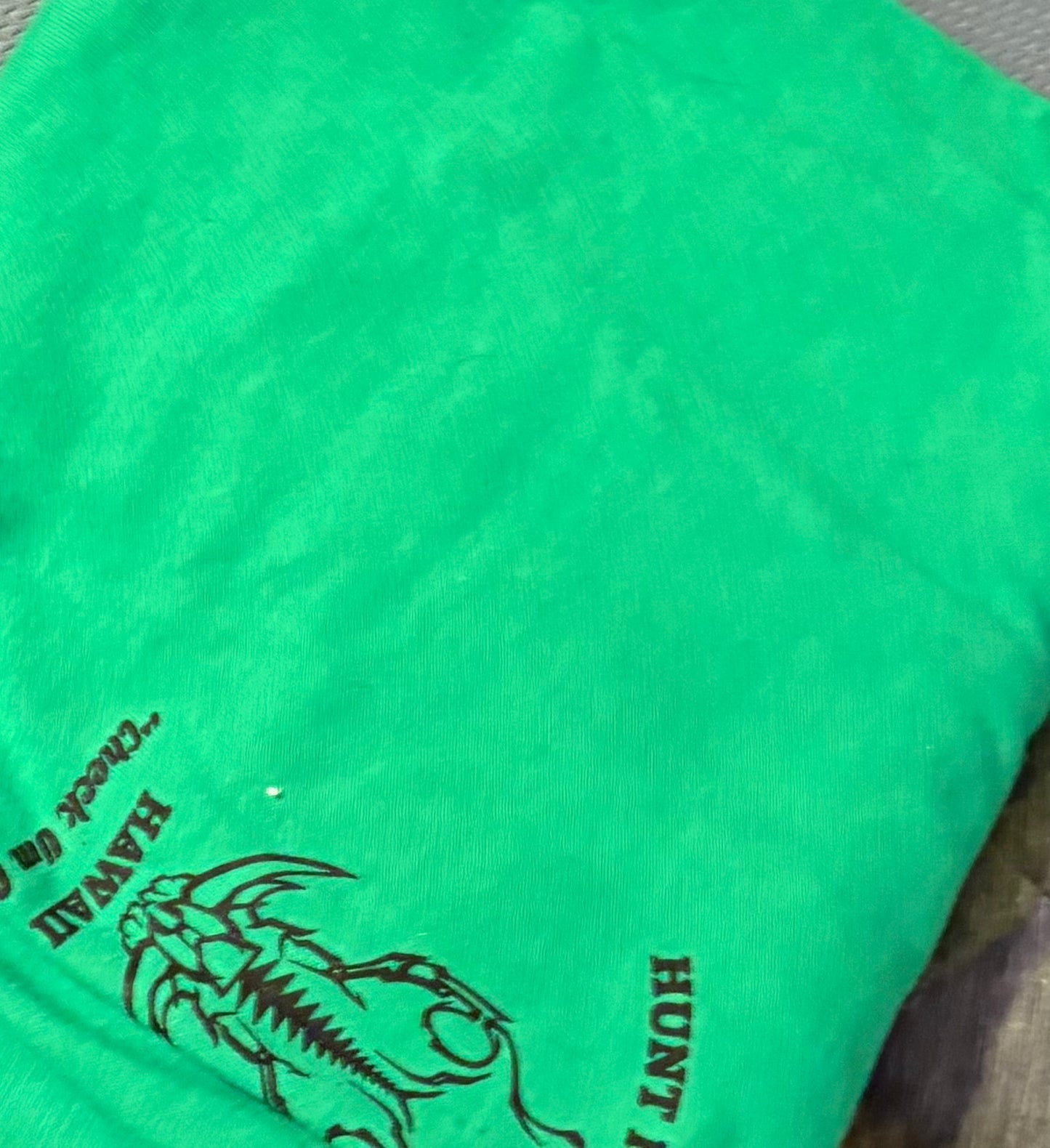 Hunt Fish Explore Hawaii T-Shirt GREEN 2XL