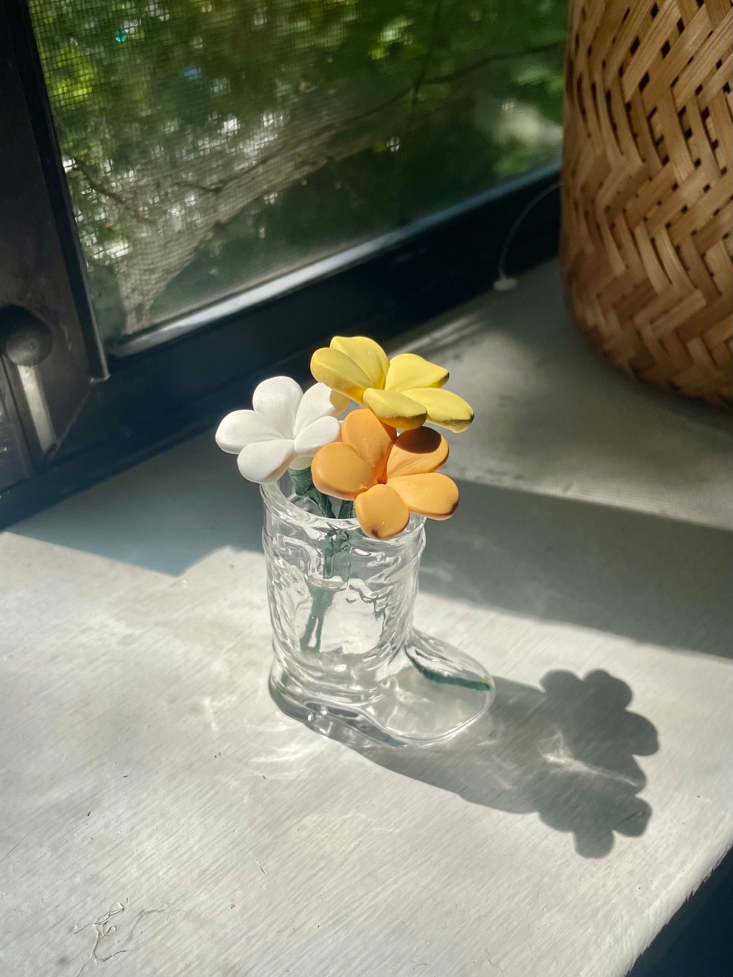 Boot flower vase