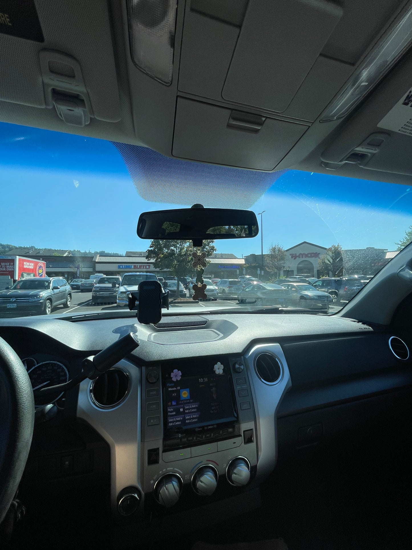 Lehua Quilt car charm