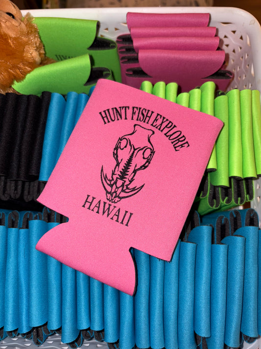 Hunt Fish Explore koozies