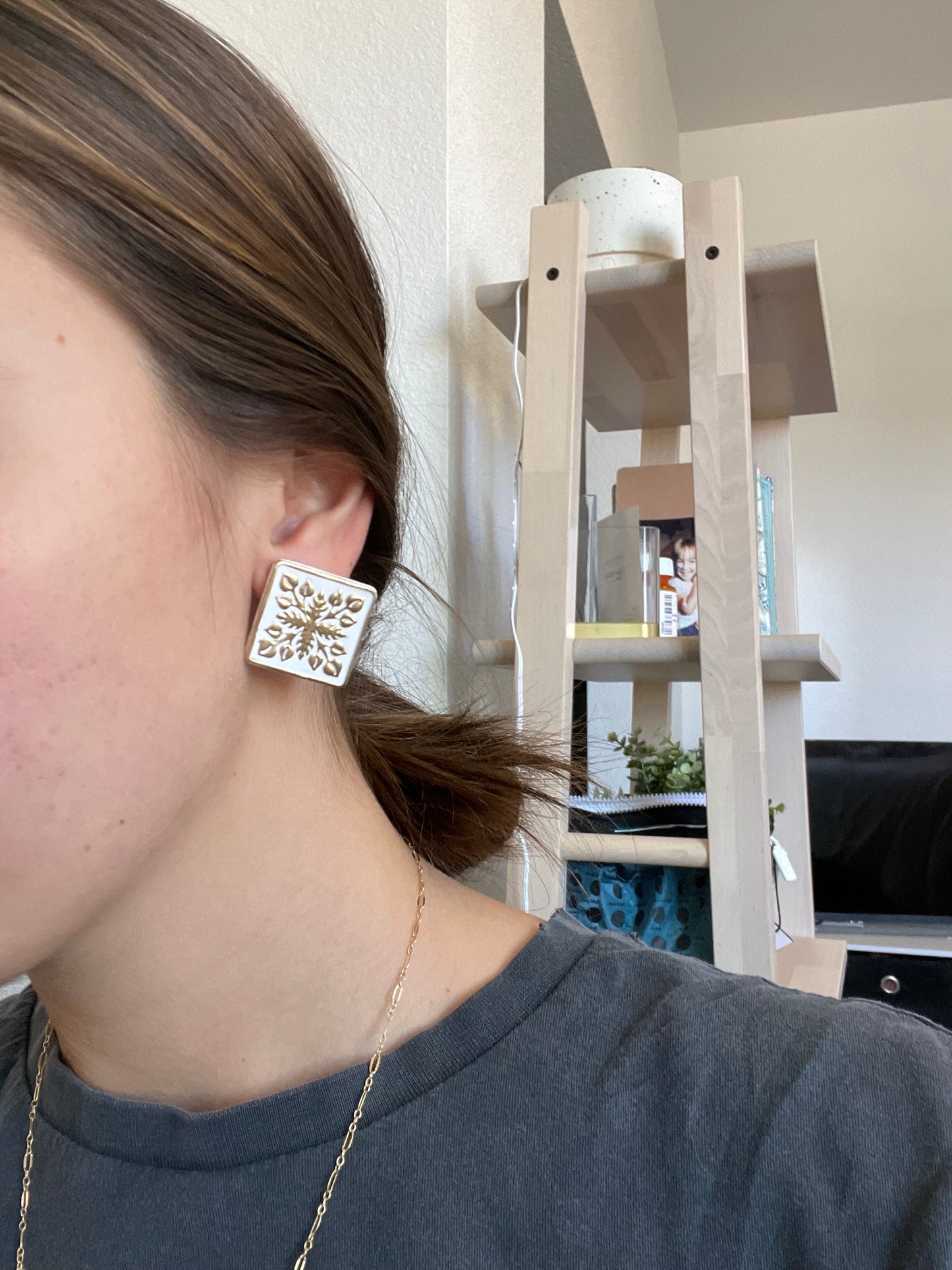 Hawaiian Quilt studs