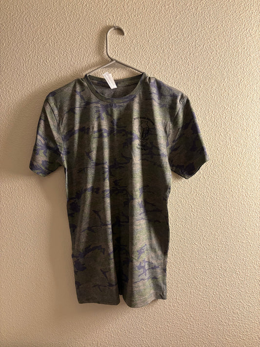 Hunt Fish Explore Hawaii T-shirt CAMO S