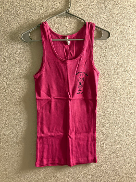 Hunt Fish Explore Hawaii WOMENS TANK PINK S