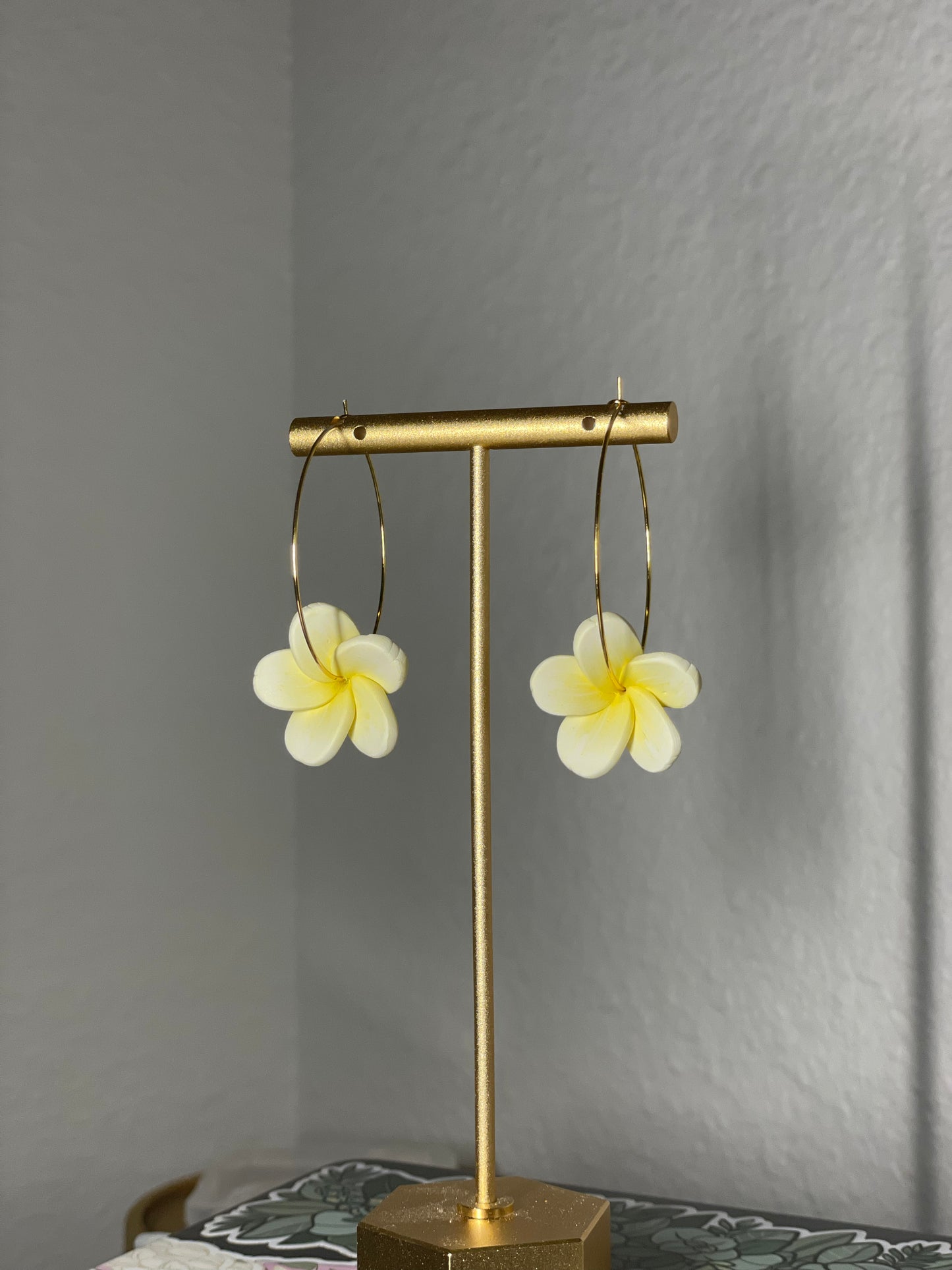 Plumeria hoops
