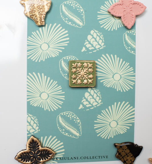 Single Quilt square Magnet