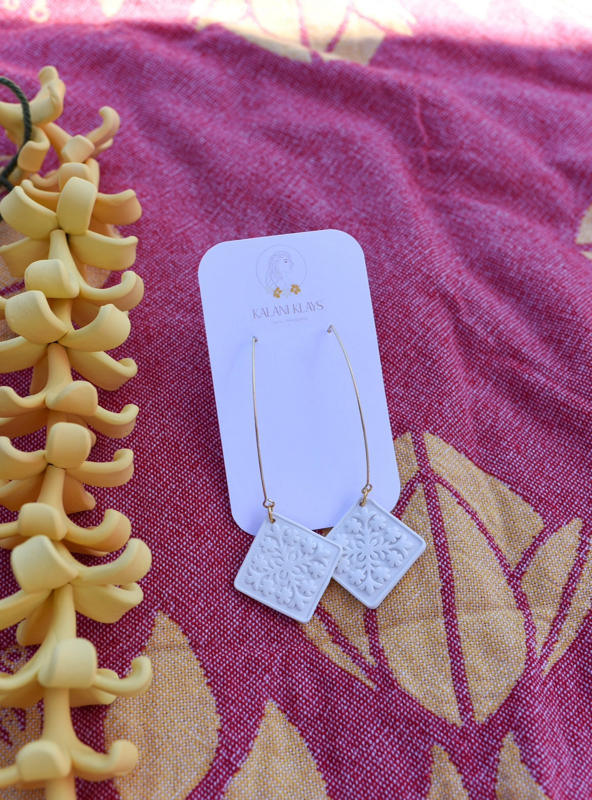 Hawaiian Quilt studs