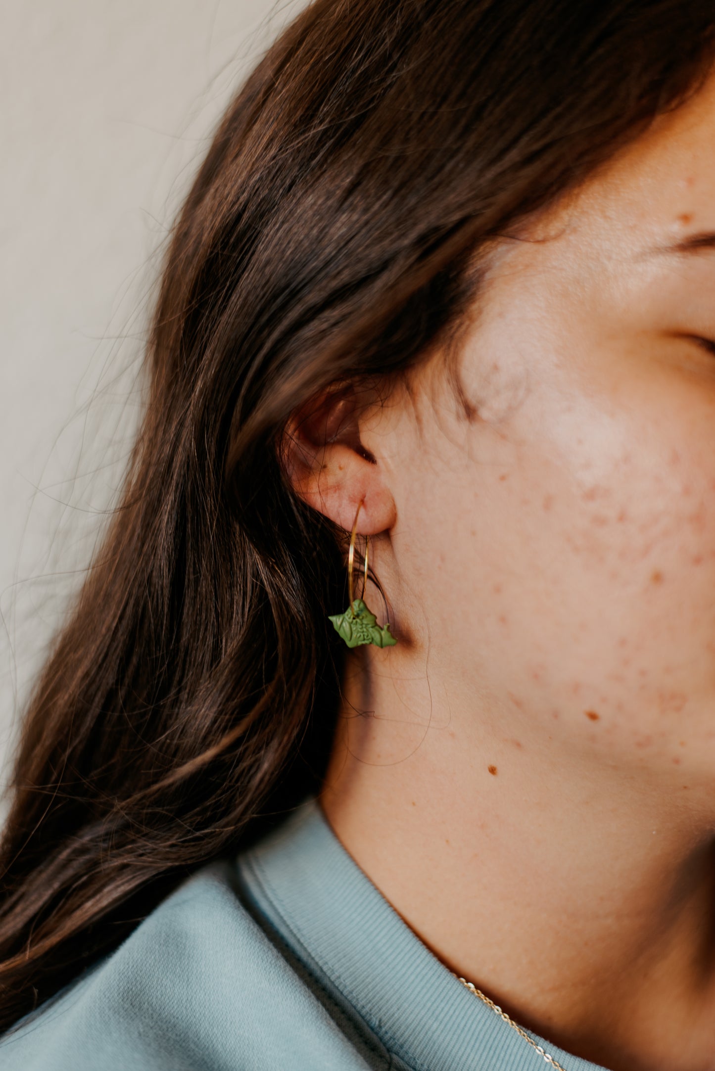 State SMALL Hoops imprint