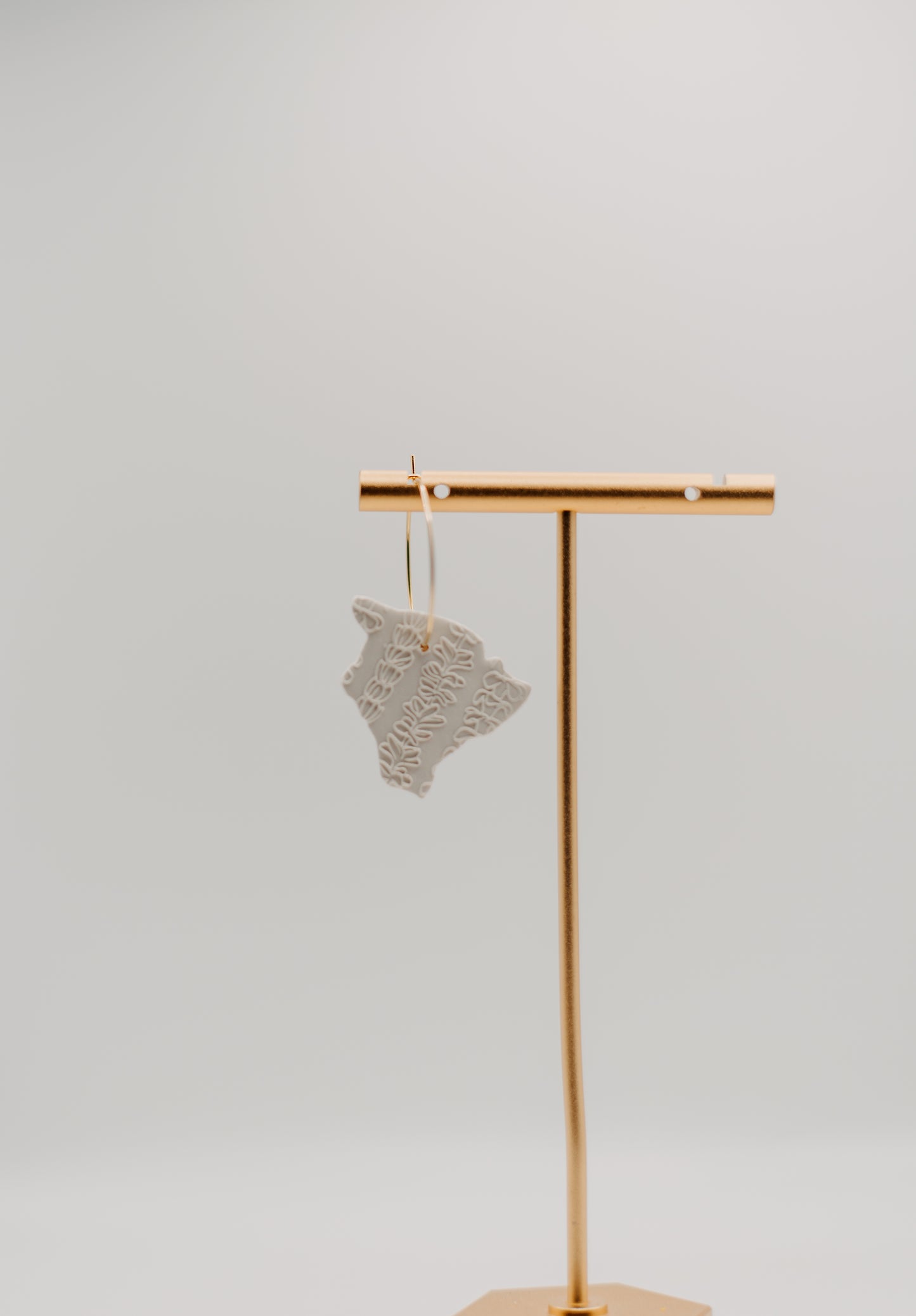 State LARGE Hoops imprint