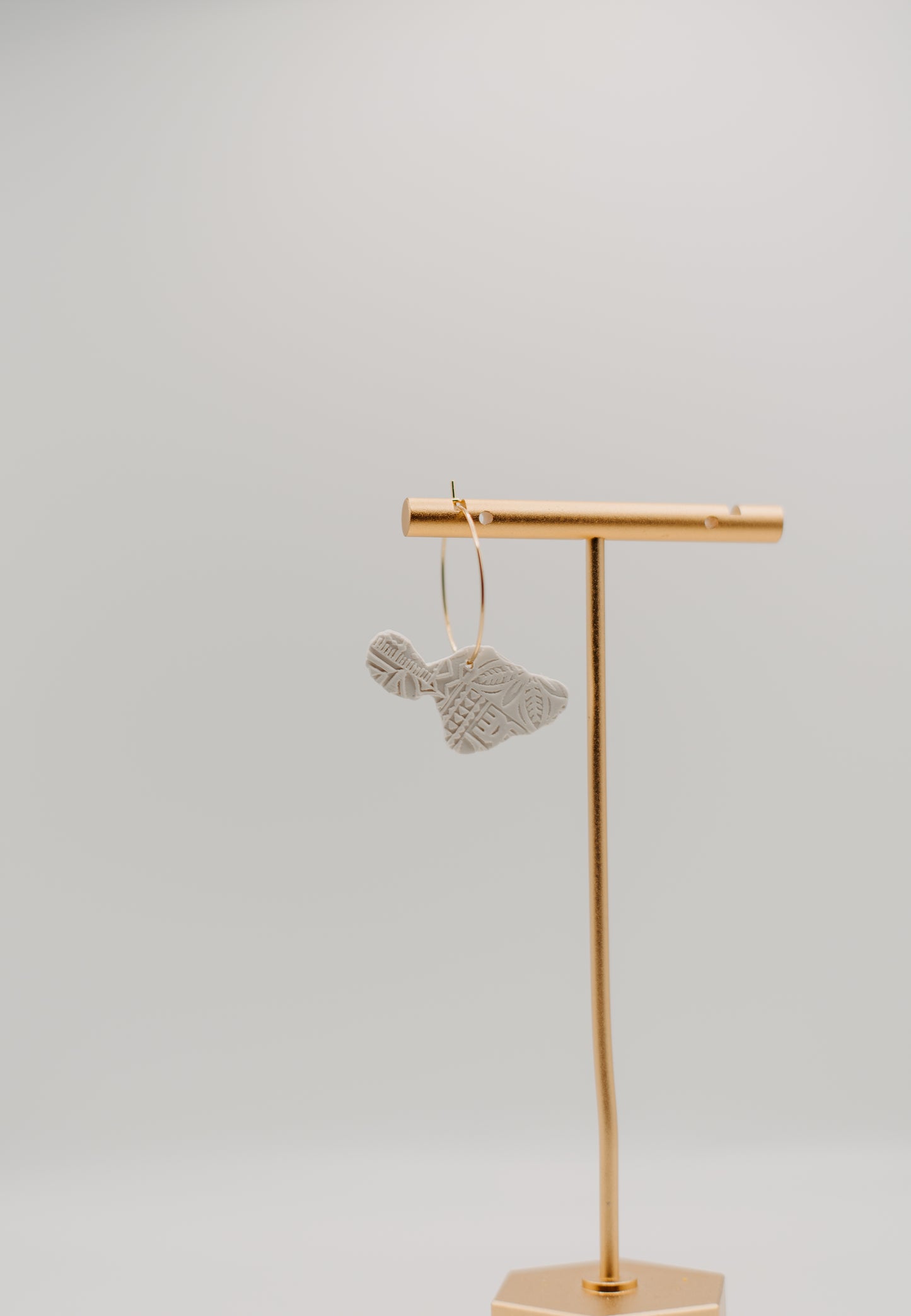 State LARGE Hoops imprint