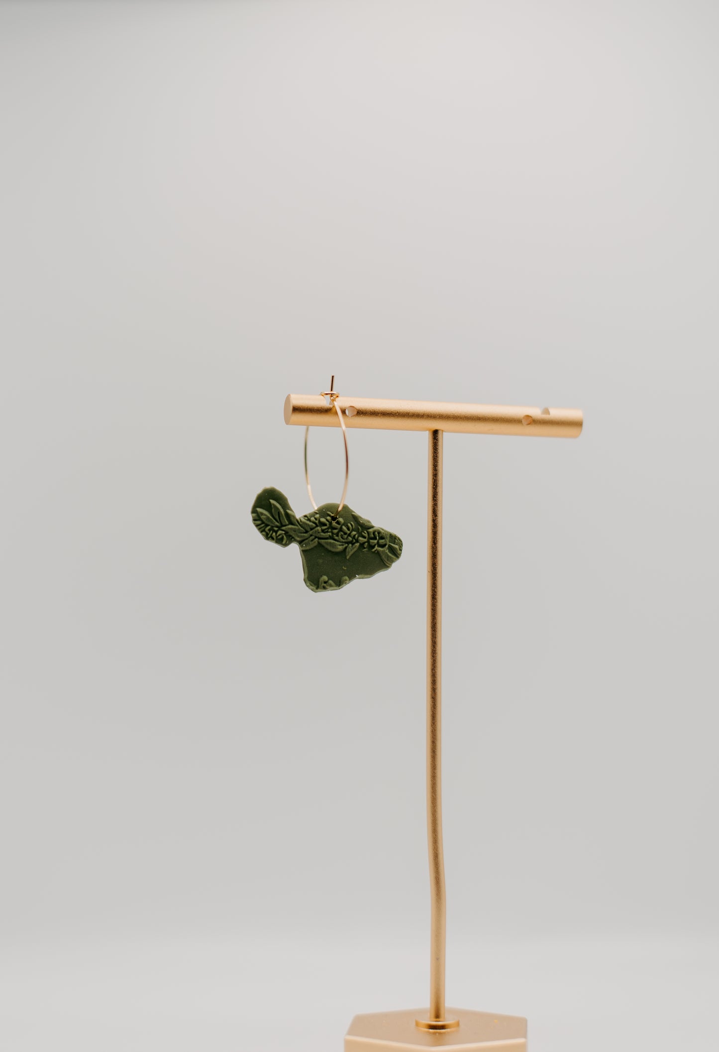 State LARGE Hoops imprint