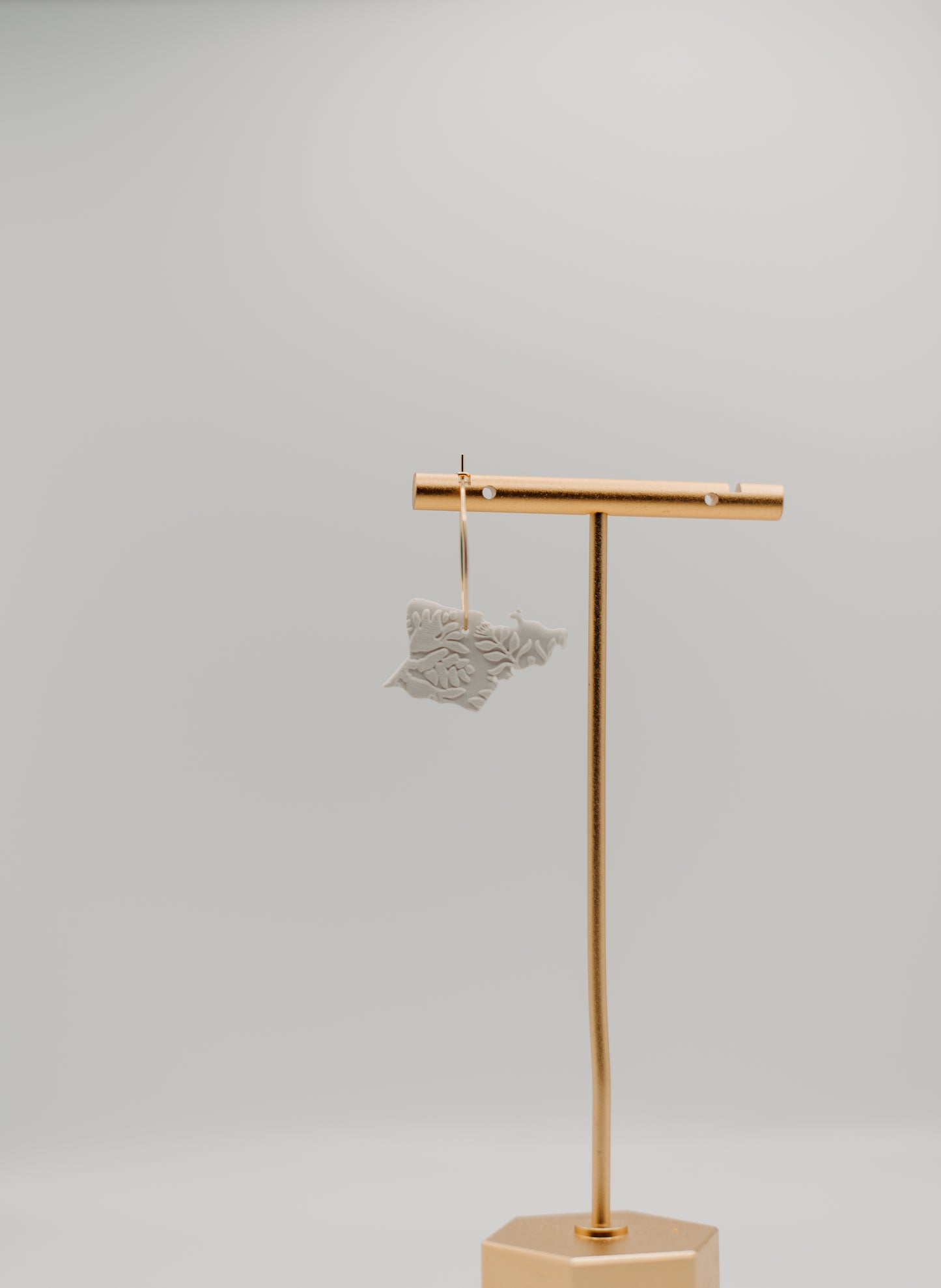 State LARGE Hoops imprint