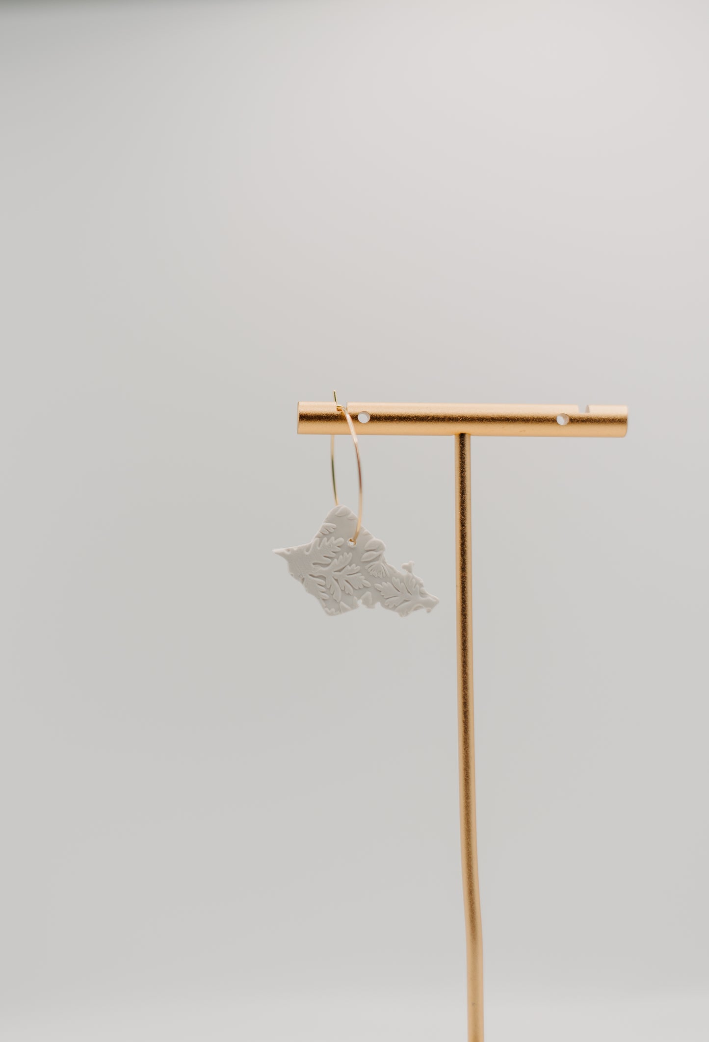 State LARGE Hoops imprint